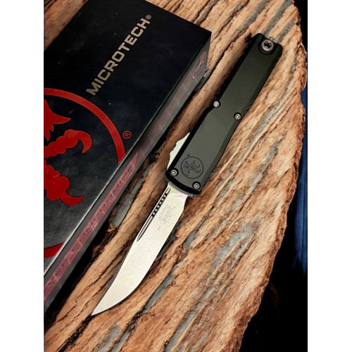 Нож складной MicroTech MCT112110 Ultratech Gen III ZBP, StoneWash Blade