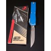 Нож складной MicroTech MCT112110APBL Ultratech Gen III ZBP, Apocalyptic Blade, Blue Handle
