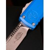 Нож складной MicroTech MCT112110APBL Ultratech Gen III ZBP, Apocalyptic Blade, Blue Handle