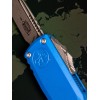 Нож складной MicroTech MCT112110APBL Ultratech Gen III ZBP, Apocalyptic Blade, Blue Handle