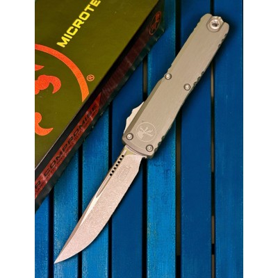 Нож складной MicroTech MCT112110APNC Ultratech Gen III ZBP, Apocalyptic Blade, Natural Clear Handle