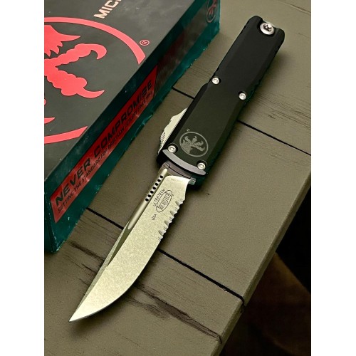 Нож складной MicroTech MCT112111 Ultratech Gen III ZBP, Part Serrated Blade