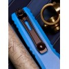 Нож складной MicroTech MCT11211BL Ultratech Gen III ZBP, Black Blade, Blue Handle