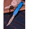 Нож складной MicroTech MCT11211BL Ultratech Gen III ZBP, Black Blade, Blue Handle