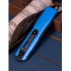 Нож складной MicroTech MCT11211BL Ultratech Gen III ZBP, Black Blade, Blue Handle