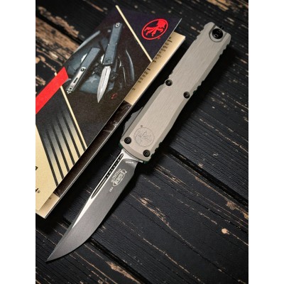 Нож складной MicroTech MCT11211NC Ultratech Gen III ZBP, Black Blade, Natural Clear Handle