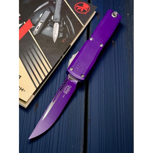 Нож складной MicroTech MCT11211PUC16Z Ultratech Gen III ZBP, Purple