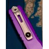 Нож складной MicroTech MCT11211PUC16Z Ultratech Gen III ZBP, Purple