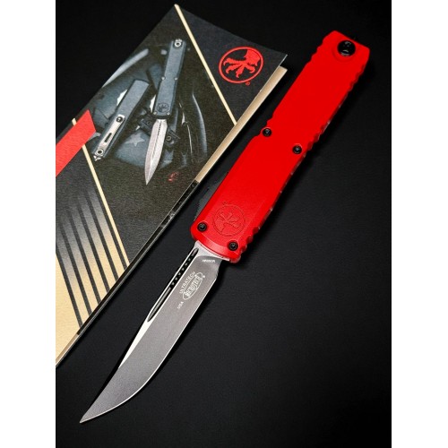Нож складной MicroTech MCT11211RD Ultratech Gen III ZBP, Black Blade, Red Handle