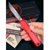 Нож складной MicroTech MCT11211RD Ultratech Gen III ZBP, Black Blade, Red Handle