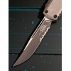 Нож складной MicroTech MCT11212NC Ultratech Gen III ZBP, Part Serrated Black Blade, Natural Clear Handle