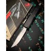 Нож складной MicroTech MCT1121410 Ultratech Gen IV, StoneWash Blade, Black Handle