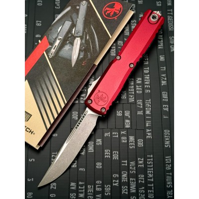 Нож складной MicroTech MCT1121410APMR Ultratech Gen IV, Apocalyptic Blade, Merlot Handle