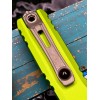 Нож складной MicroTech MCT1121410APNG Ultratech Gen IV, Apocalyptic Blade, Neon Green Handle