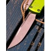 Нож складной MicroTech MCT1121410APNG Ultratech Gen IV, Apocalyptic Blade, Neon Green Handle