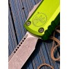 Нож складной MicroTech MCT1121410APNG Ultratech Gen IV, Apocalyptic Blade, Neon Green Handle