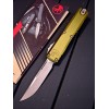 Нож складной MicroTech MCT1121410APOD Ultratech Gen IV, Apocalyptic Blade, OD Green Handle