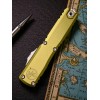 Нож складной MicroTech MCT1121410APOD Ultratech Gen IV, Apocalyptic Blade, OD Green Handle