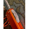 Нож складной MicroTech MCT1121410APOR Ultratech Gen IV, Apocalyptic Blade, Orange Handle