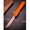 Нож складной MicroTech MCT1121410APOR Ultratech Gen IV, Apocalyptic Blade, Orange Handle