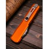 Нож складной MicroTech MCT1121410APOR Ultratech Gen IV, Apocalyptic Blade, Orange Handle