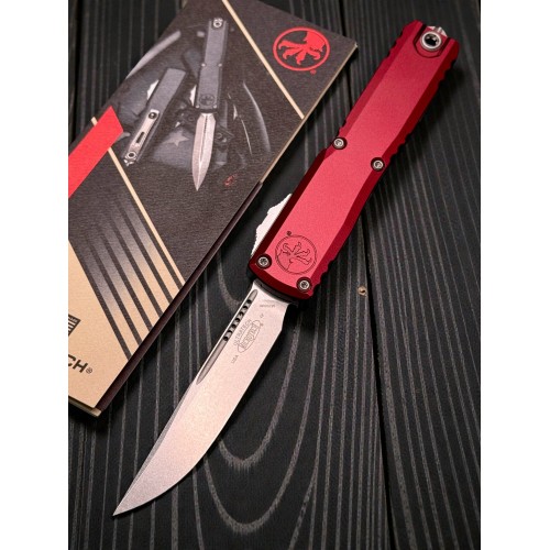 Нож складной MicroTech MCT1121410MR Ultratech Gen IV, StoneWash Blade, Merlot Handle Нож складной MicroTech MCT1121410MR Ultratech Gen IV, StoneWash Blade, Merlot Handle