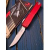 Нож складной MicroTech MCT1121410RD Ultratech Gen IV, StoneWash Blade, Red Handle