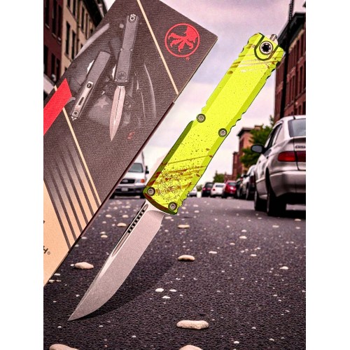 Нож складной MicroTech MCT1121410Z Ultratech Gen IV, StoneWash Blade, Zombie-Tech Нож складной MicroTech MCT1121410Z Ultratech Gen IV, StoneWash Blade, Zombie-Tech