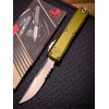 Нож складной MicroTech MCT1121411OD Ultratech Gen IV, StoneWash PartSerrated Blade, OD Green Handle