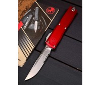 Нож складной MicroTech MCT1121411RD Ultratech Gen IV, Black Blade, Red Handle Нож складной MicroTech MCT1121411RD Ultratech Gen IV, Black Blade, Red Handle