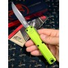 Нож складной MicroTech MCT112141NG Ultratech Gen IV, Black Blade, Neon Green Handle
