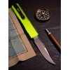 Нож складной MicroTech MCT112141NG Ultratech Gen IV, Black Blade, Neon Green Handle