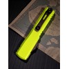 Нож складной MicroTech MCT112141NG Ultratech Gen IV, Black Blade, Neon Green Handle