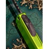 Нож складной MicroTech MCT112141NG Ultratech Gen IV, Black Blade, Neon Green Handle