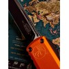 Нож складной MicroTech MCT112141OR Ultratech Gen IV, Black Blade, Orange Handle