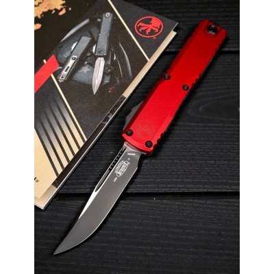 Нож складной MicroTech MCT112141RD Ultratech Gen IV, Black Blade, Red Handle