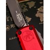 Нож складной MicroTech MCT112141RD Ultratech Gen IV, Black Blade, Red Handle