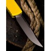 Нож складной MicroTech MCT112141YW Ultratech Gen IV, Black Blade, Yellow Handle