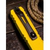 Нож складной MicroTech MCT112141YW Ultratech Gen IV, Black Blade, Yellow Handle