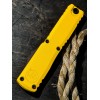 Нож складной MicroTech MCT112141YW Ultratech Gen IV, Black Blade, Yellow Handle