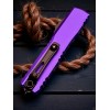 Нож складной MicroTech MCT112142PU Ultratech Gen IV, Black Part Serrated Blade, Purple Handle Нож складной MicroTech MCT112142PU Ultratech Gen IV, Black Part Serrated Blade, Purple Handle