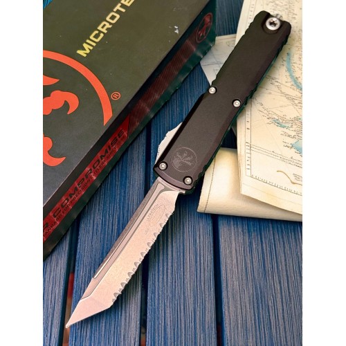 Нож складной MicroTech MCT112312 Ultratech Gen III ZBP, Serrated Blade