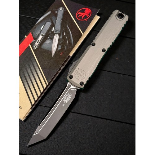 Нож складной MicroTech MCT11231NC Ultratech Gen III ZBP, Black Blade, Natural Clear Handle