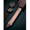 Нож складной MicroTech MCT11233DLCTSH Ultratech Gen III ZBP, Full Serrated Blade, Shadow Signature Series Нож складной MicroTech MCT11233DLCTSH Ultratech Gen III ZBP, Full Serrated Blade, Shadow Signature Series