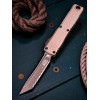 Нож складной MicroTech MCT11233NC Ultratech Gen III ZBP, Black Serrated Blade, Natural Clear Blade