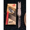 Нож складной MicroTech MCT11233NC Ultratech Gen III ZBP, Black Serrated Blade, Natural Clear Blade