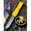 Нож складной MicroTech MCT1123410YW Ultratech Gen IV, StoneWash Blade, Yellow Handle Нож складной MicroTech MCT1123410YW Ultratech Gen IV, StoneWash Blade, Yellow Handle