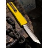 Нож складной MicroTech MCT1123410YW Ultratech Gen IV, StoneWash Blade, Yellow Handle Нож складной MicroTech MCT1123410YW Ultratech Gen IV, StoneWash Blade, Yellow Handle