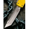 Нож складной MicroTech MCT1123410YW Ultratech Gen IV, StoneWash Blade, Yellow Handle Нож складной MicroTech MCT1123410YW Ultratech Gen IV, StoneWash Blade, Yellow Handle