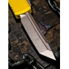 Нож складной MicroTech MCT1123410YW Ultratech Gen IV, StoneWash Blade, Yellow Handle Нож складной MicroTech MCT1123410YW Ultratech Gen IV, StoneWash Blade, Yellow Handle